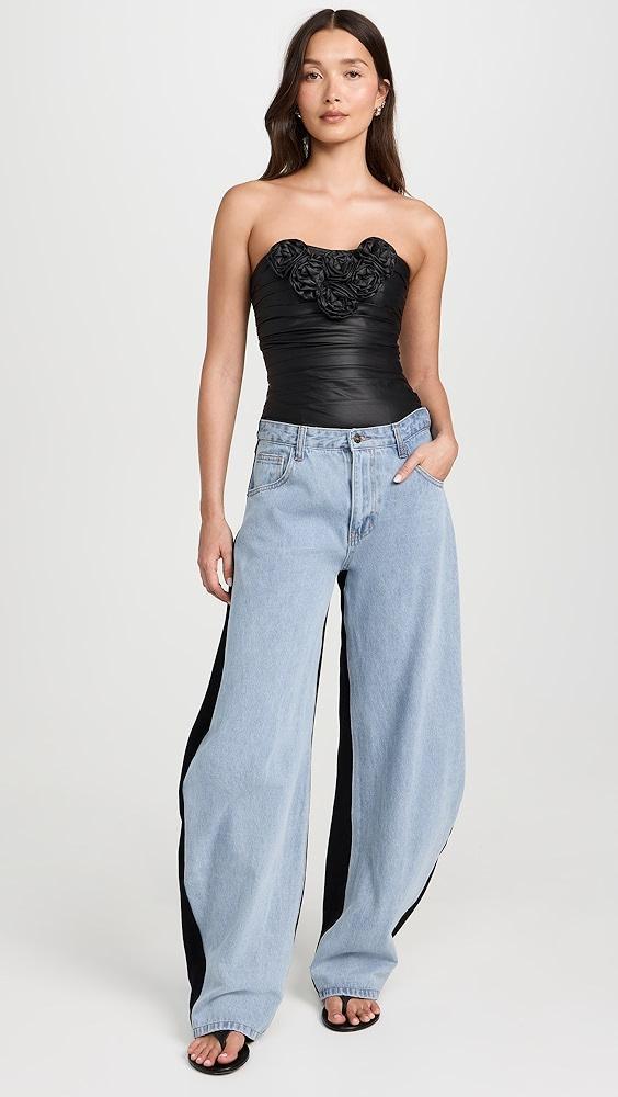 Lioness Horseshoe Jeans | Shopbop Product Image