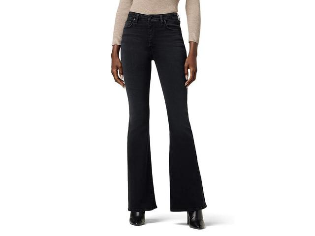 Hudson Womens Holly High-Rise Stretch Bootcut Jeans - Noir Product Image