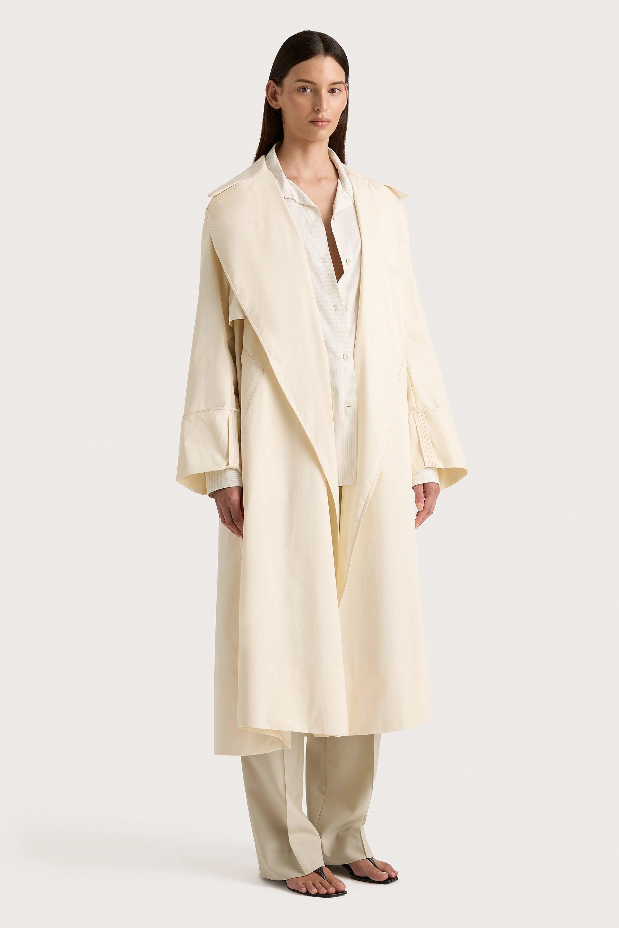 Vanze Coat Off White Product Image