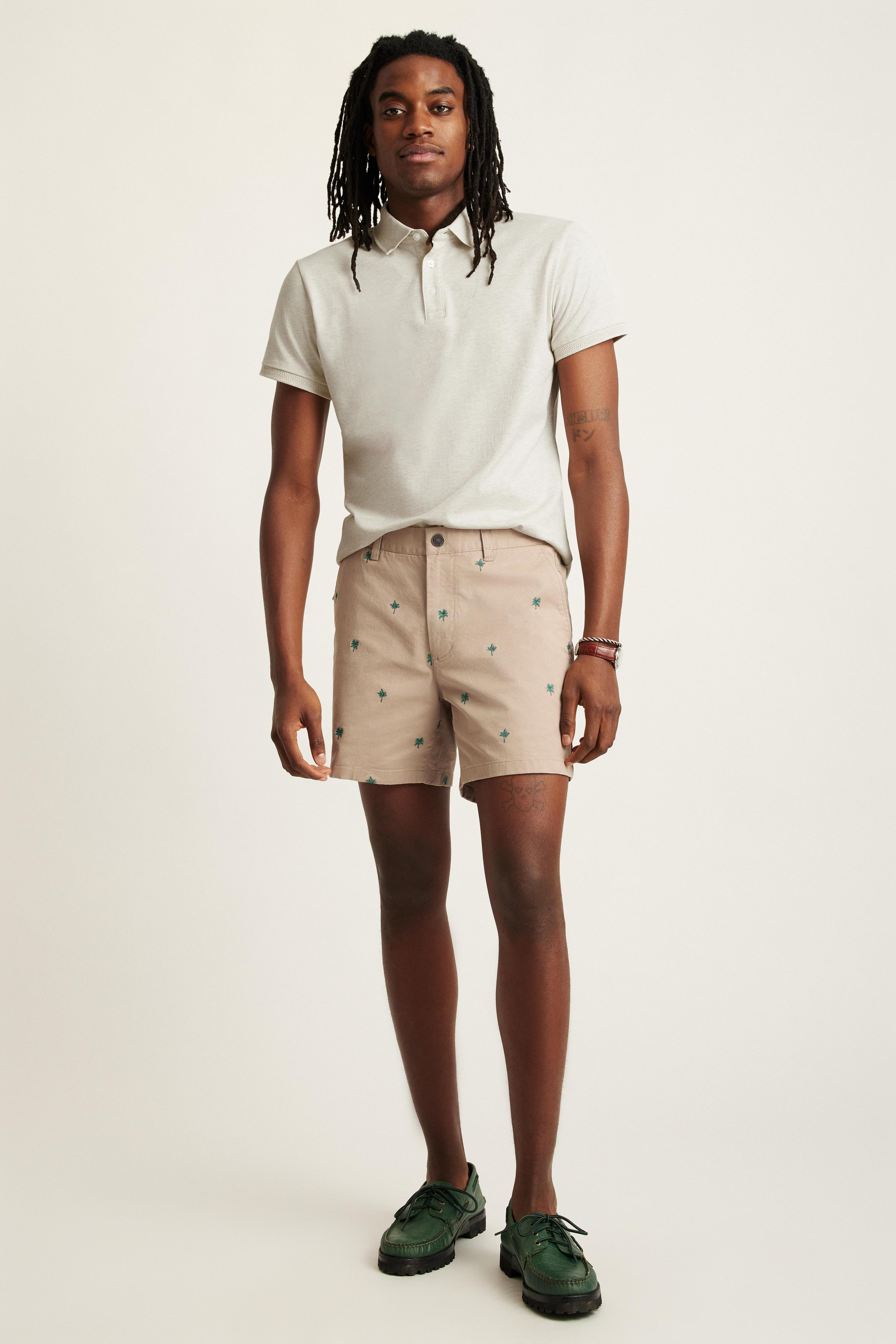 The Embroidered Chino Short Product Image