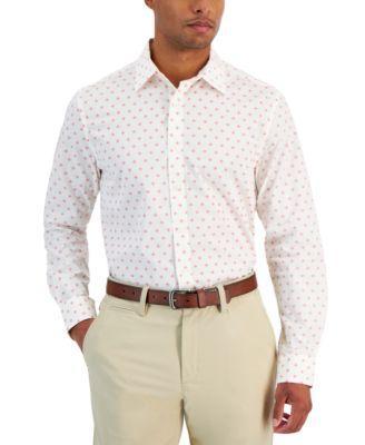 Club Room Mens Floral Diamond Shirt, Created for Macys Product Image