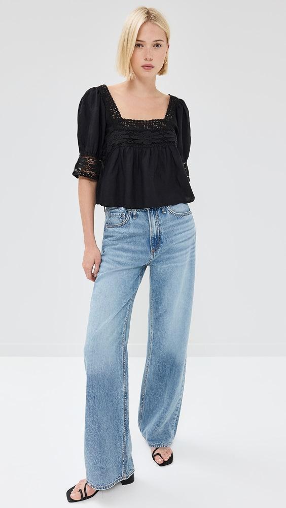 RIXO Chlo Top | Shopbop Product Image