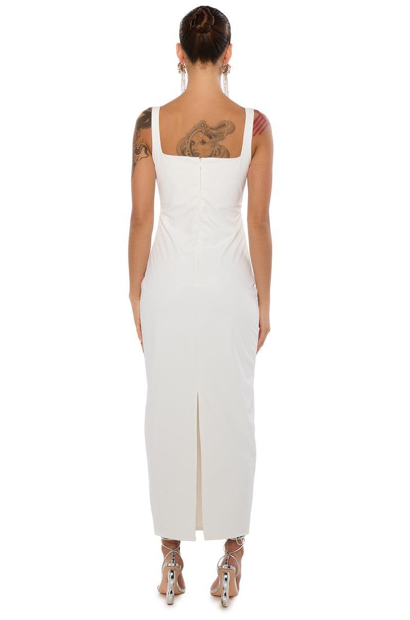 REINA PU MAXI DRESS Product Image