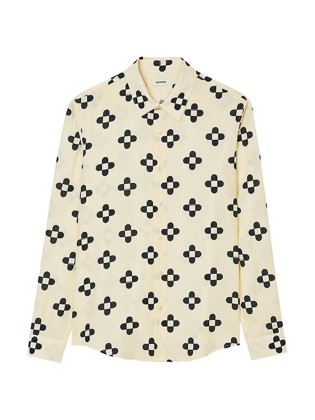 Mens Cross Flower Shirt Product Image