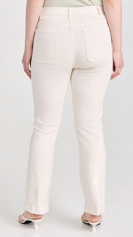 MOTHER The Hustler Patch Pocket Flood Jeans | Shopbop Product Image