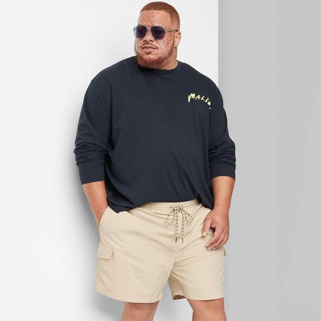 Mens Big & Tall 7.5 Regular Fit Cargo Shorts - Original Use Khaki XXLT Product Image