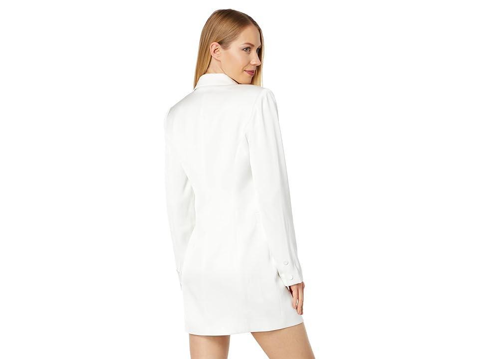 BCBGMAXAZRIA Blazer Dress - white - Size: XXSmall Product Image