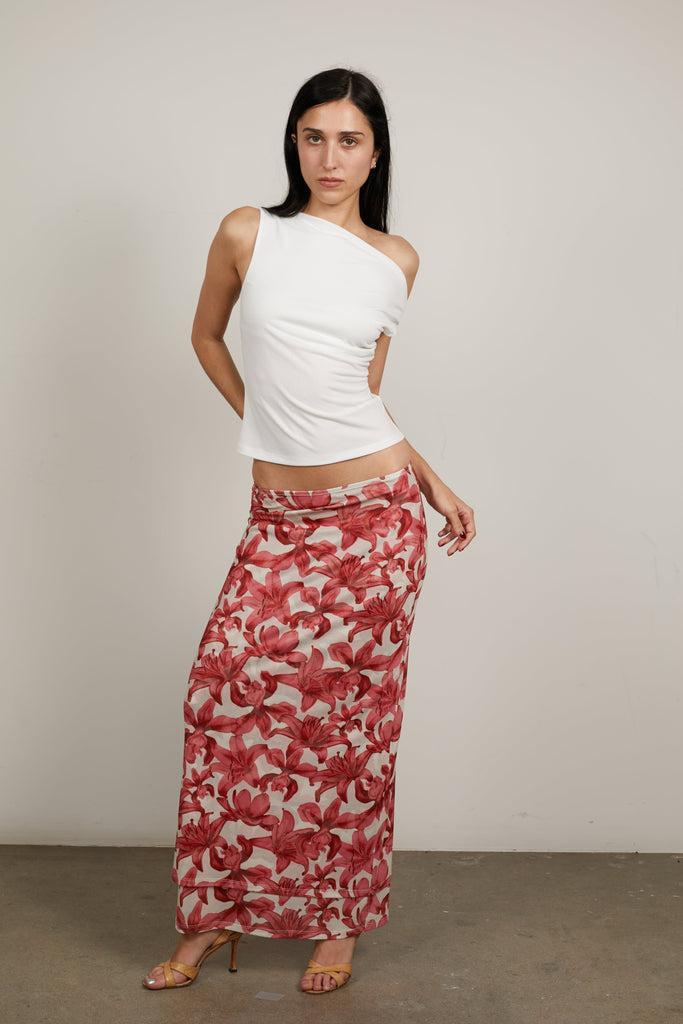 TOPANGA SKIRT - ORCHID — ORCHID / XS product image