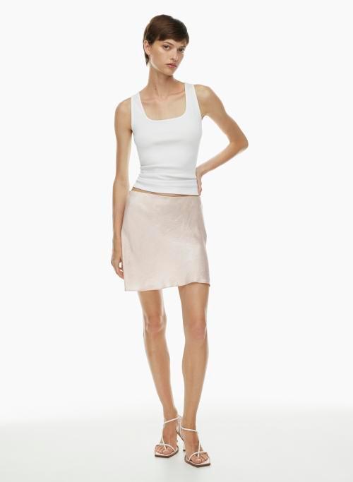 new slip satin mini skirt Product Image