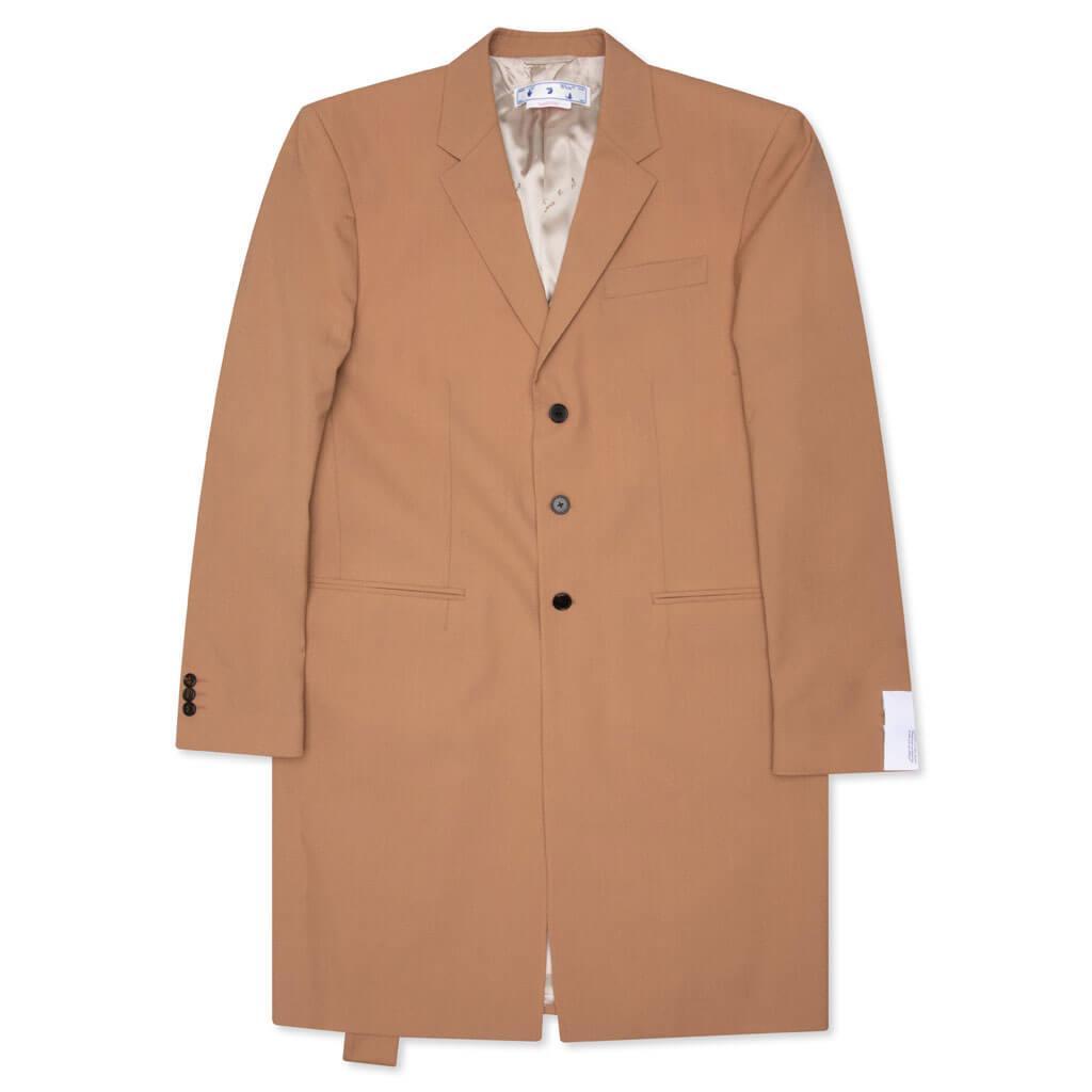 Relaxed Long Jacket - Camel/No Color Male Product Image