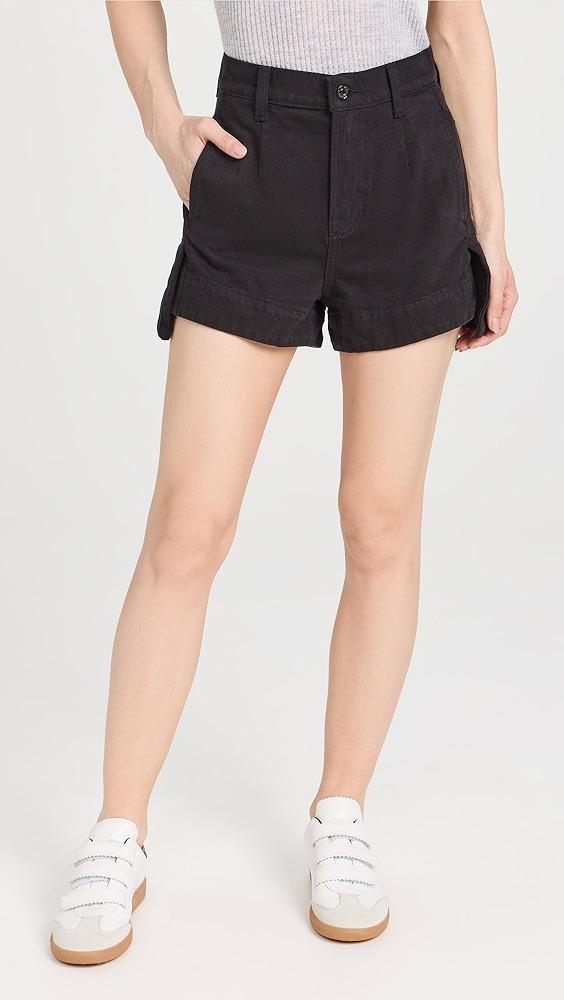 7 For All Mankind Tailored Slouch Shorts | Shopbop Product Image