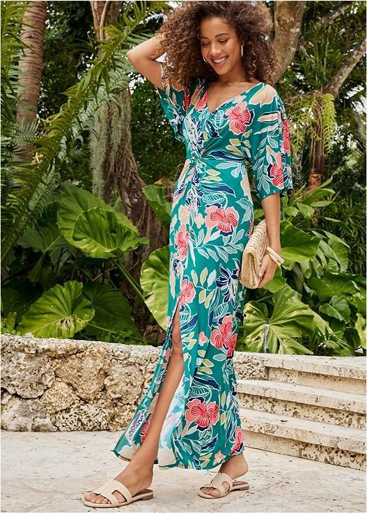 Twist Front Maxi Dress Product Image