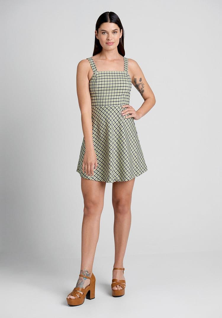 So Plaid I Found You Dress Product Image