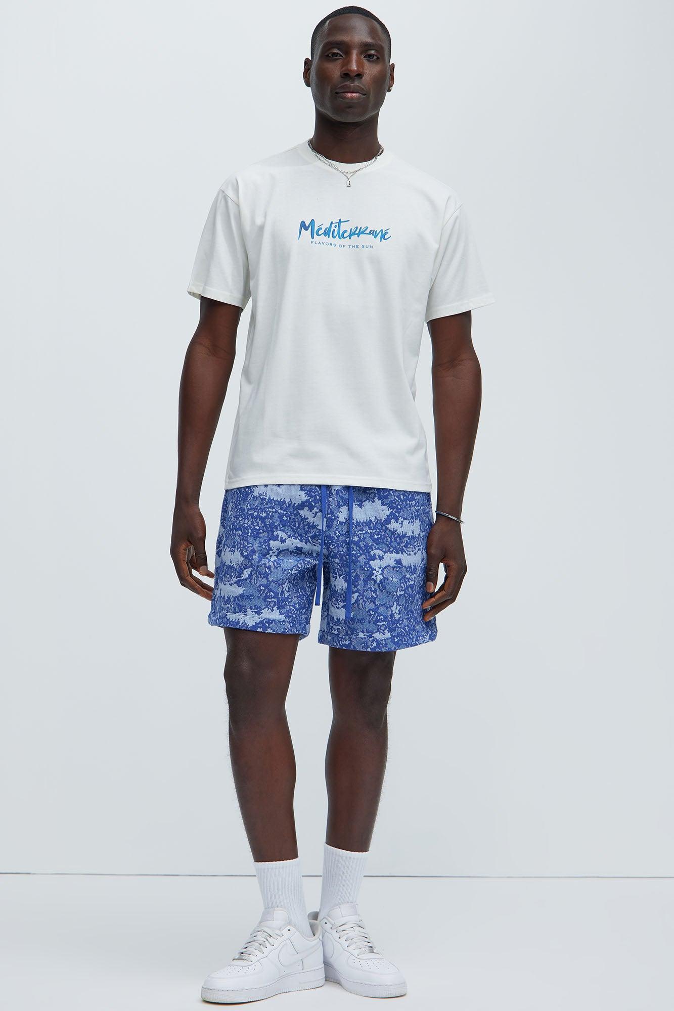 Mediterrane Short Sleeve Tee - Cream Product Image