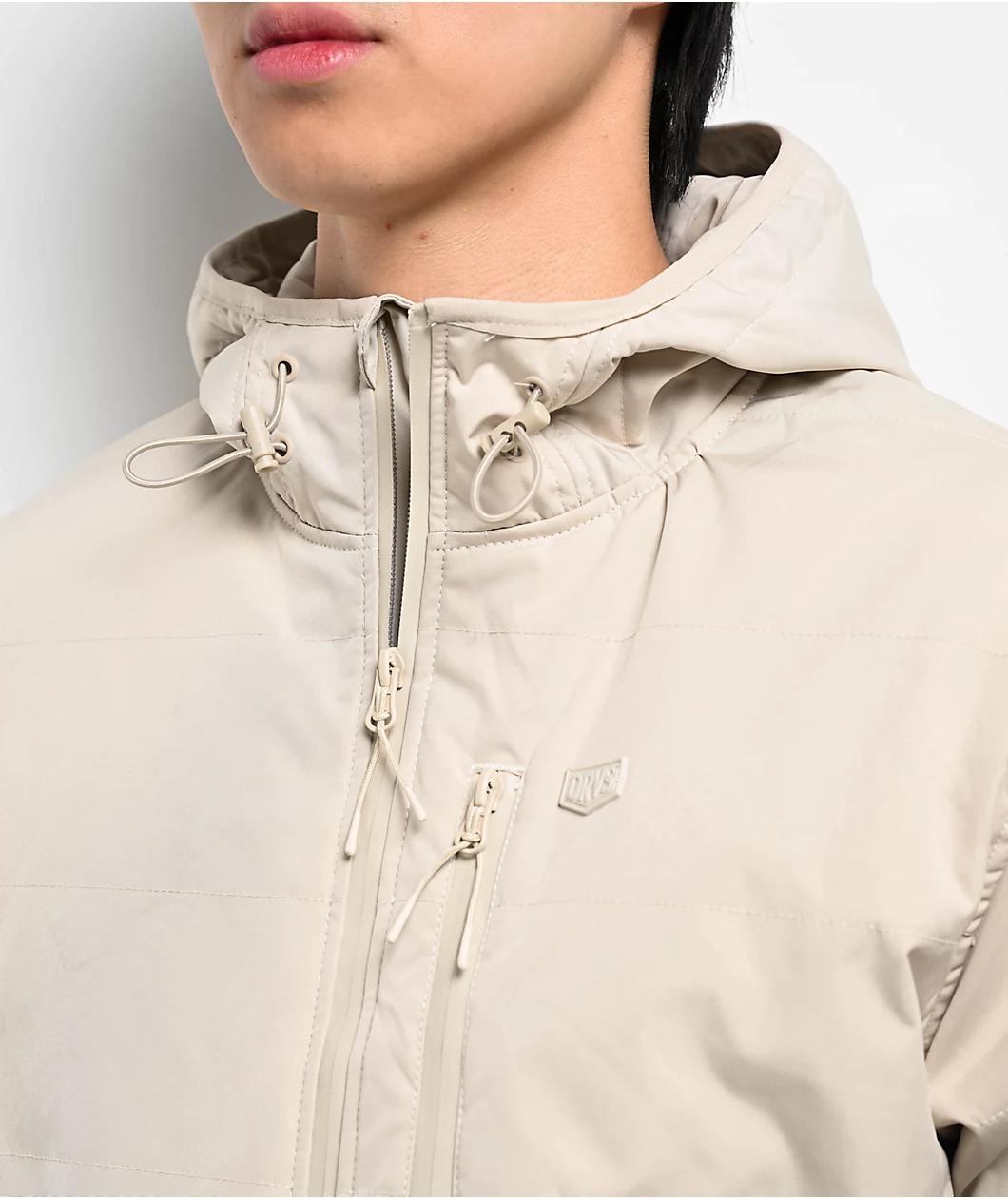 Dravus Egress Quilted Natural Hooded Jacket Product Image