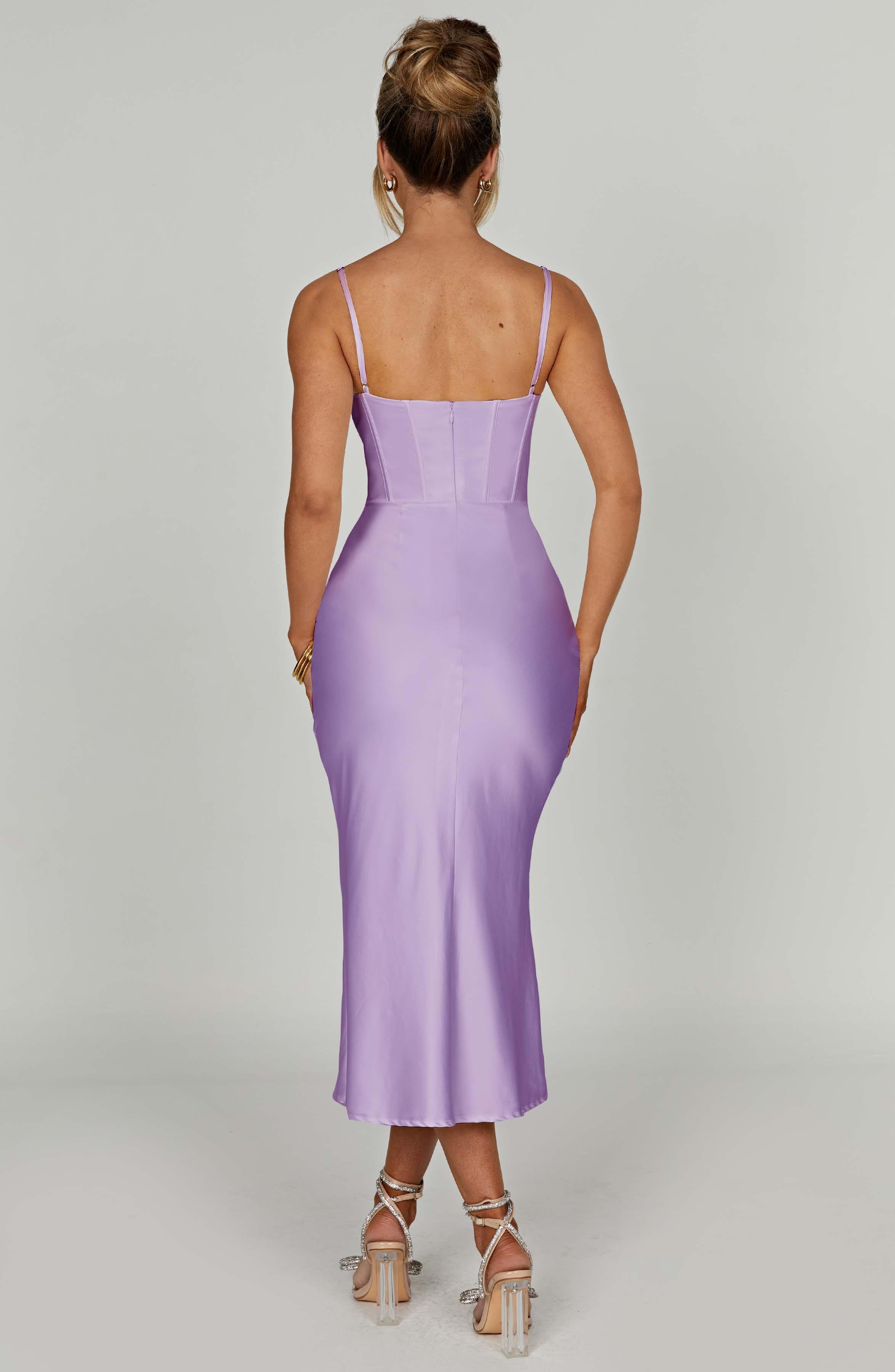 Farrah Midi Dress - Purple Product Image