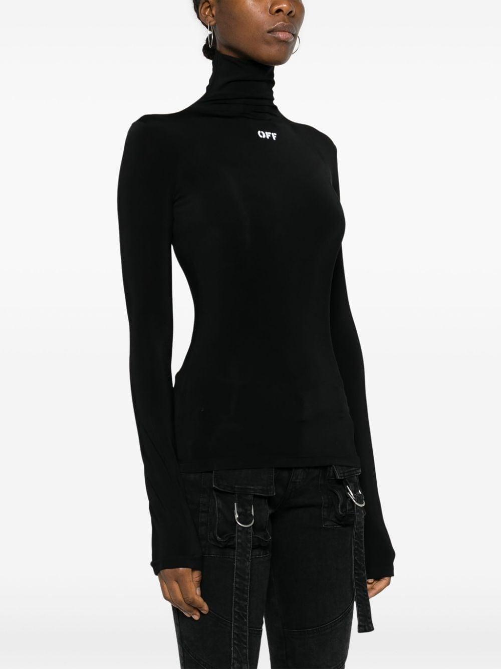 Off-Stamp high-neck top Product Image