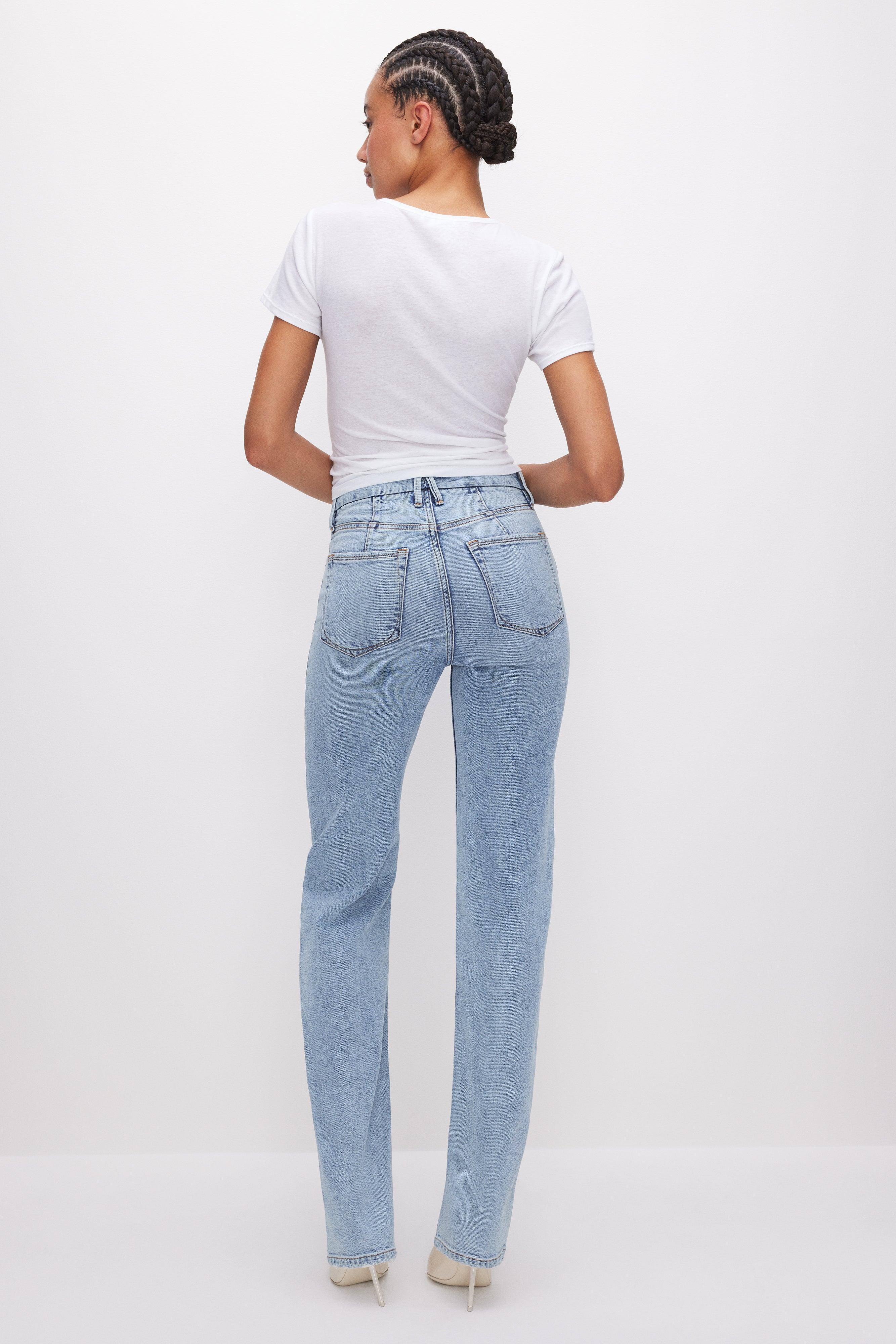 GOOD ICON STRAIGHT JEANS | INDIGO606 Product Image