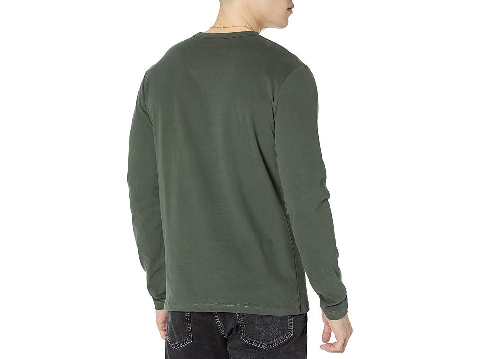 AllSaints Brace Long Sleeve Crew (Aviator ) Men's Clothing Product Image