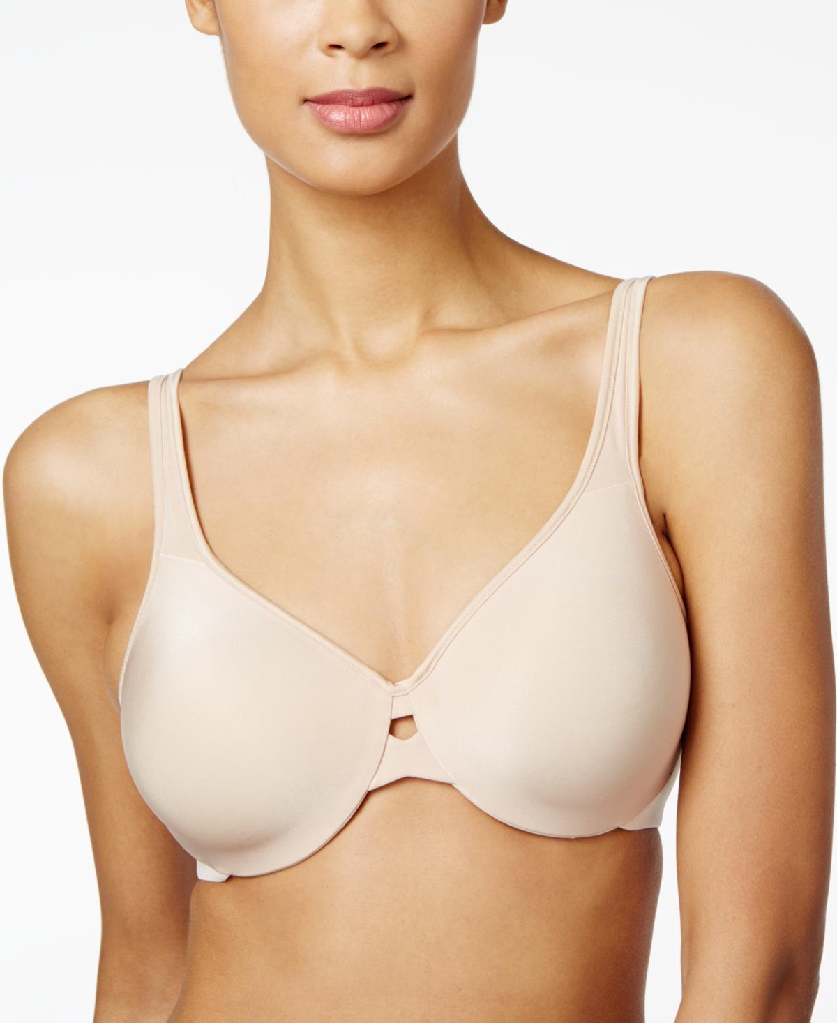 Bali Lilyette Into Comfort Keyhole Full Coverage Plunge Underwire Minimizer Bra 0904 Product Image