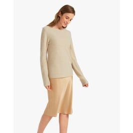 Cozy Scoop-Neck Cashmere Sweater Product Image