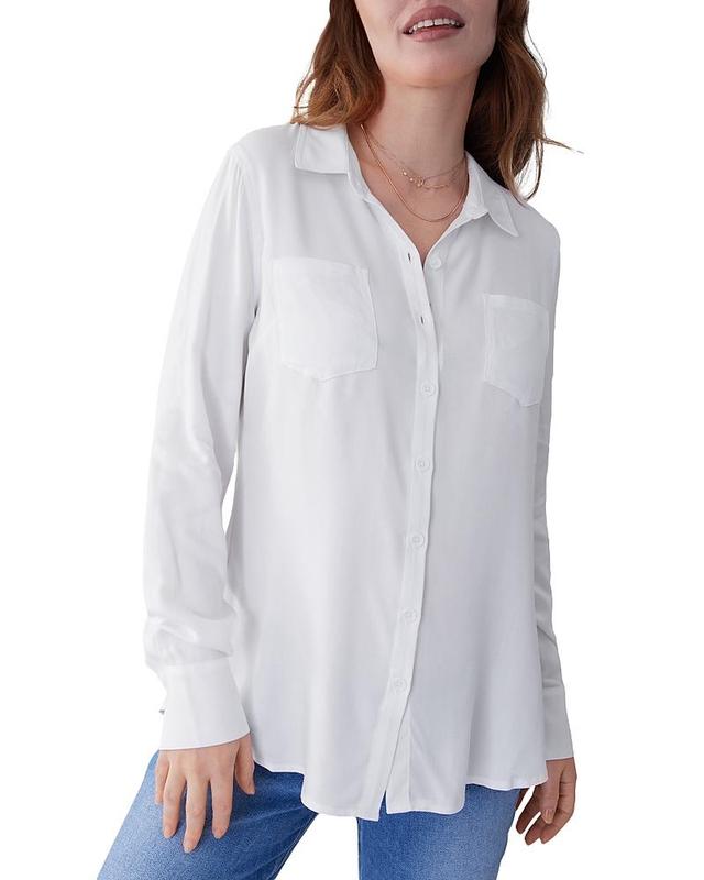 Ingrid & Isabel Patch Pocket Maternity Shirt Product Image