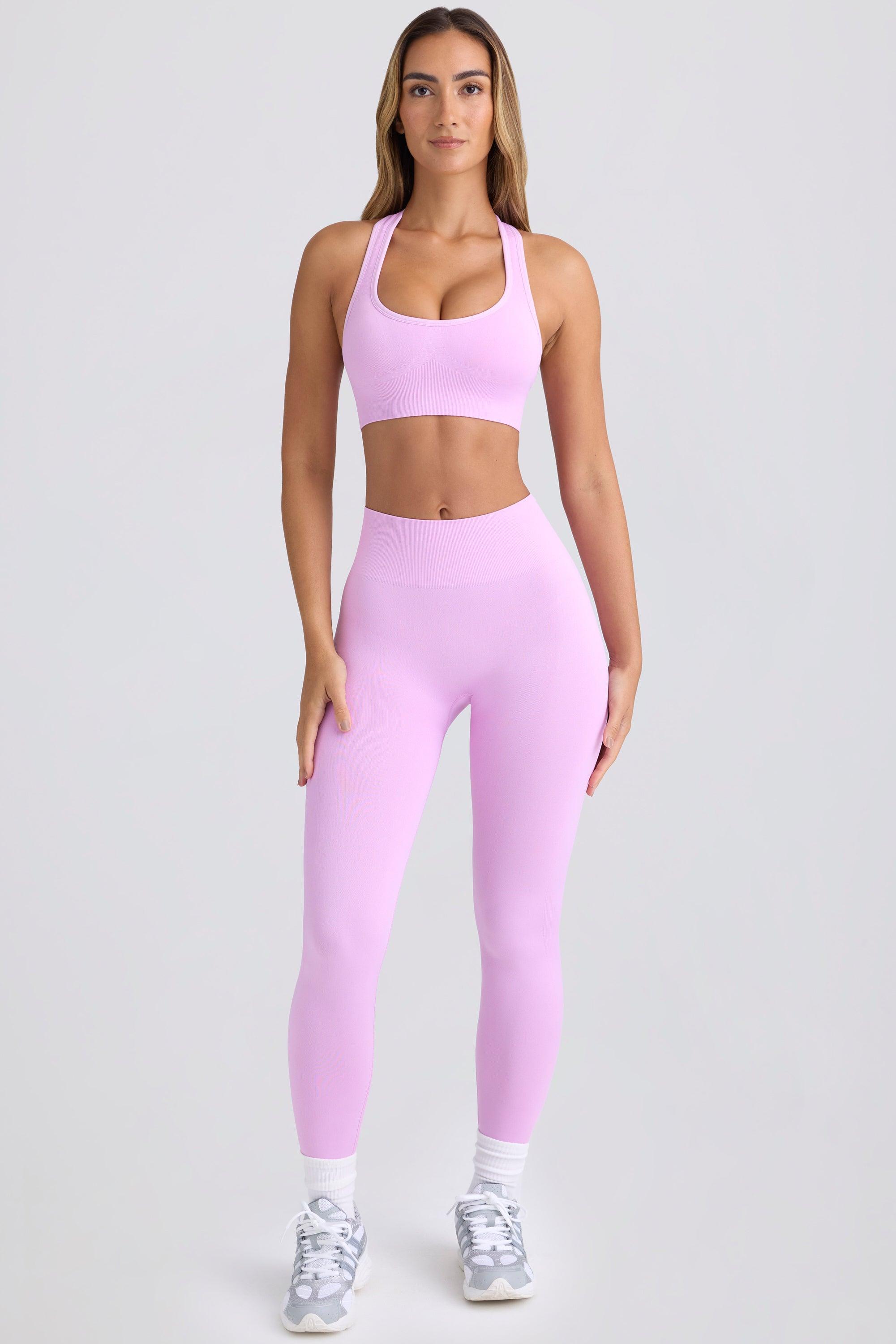 Super Sculpt Seamless Leggings in Violet Pink Product Image