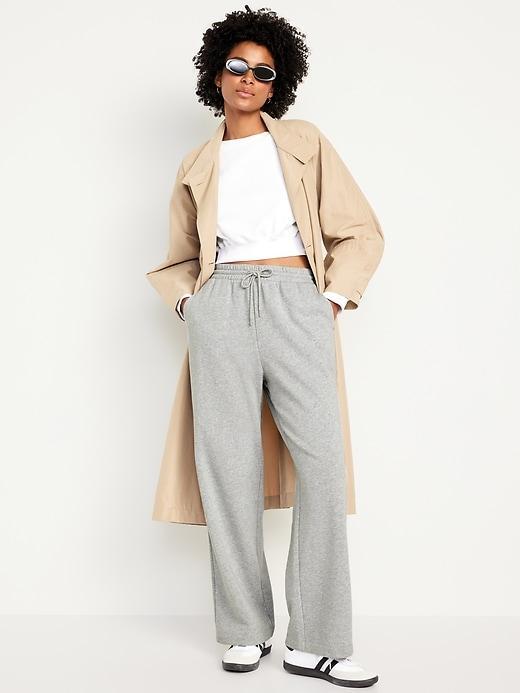 Extra High-Waisted SoComfy Wide-Leg Sweatpants Product Image