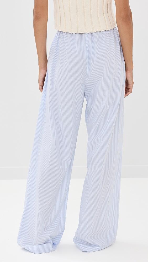 perfectwhitetee Andi Cotton Poplin Pants | Shopbop Product Image