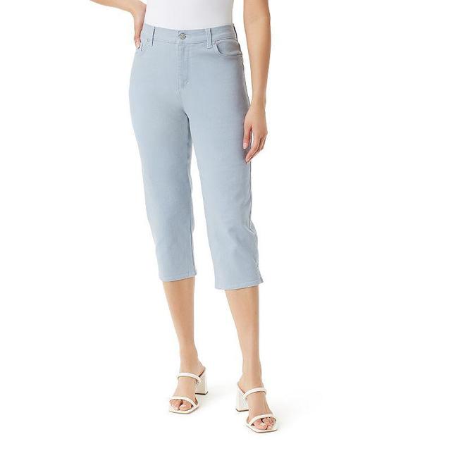 Petite Gloria Vanderbilt Amanda Capri Pants, Womens Product Image