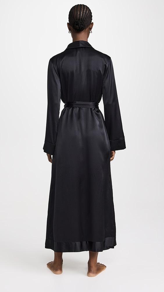 Kiki De Montparnasse Kiki Silk Lounge Long Robe | Shopbop Product Image