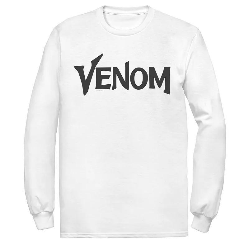 Mens Marvel Venom Logo Black Simple Title Tee Product Image