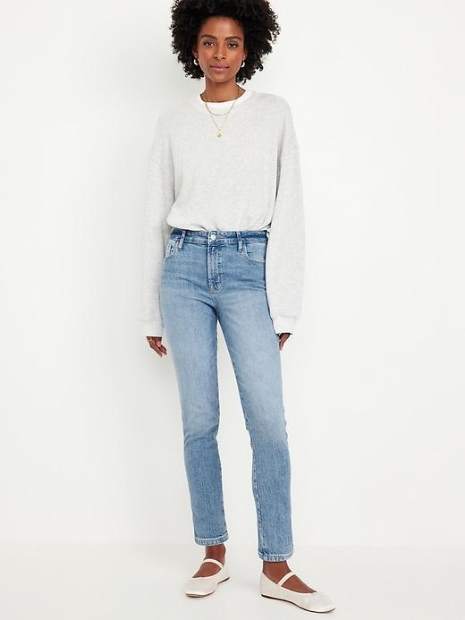 High-Waisted Vintage Slim Jeans product image