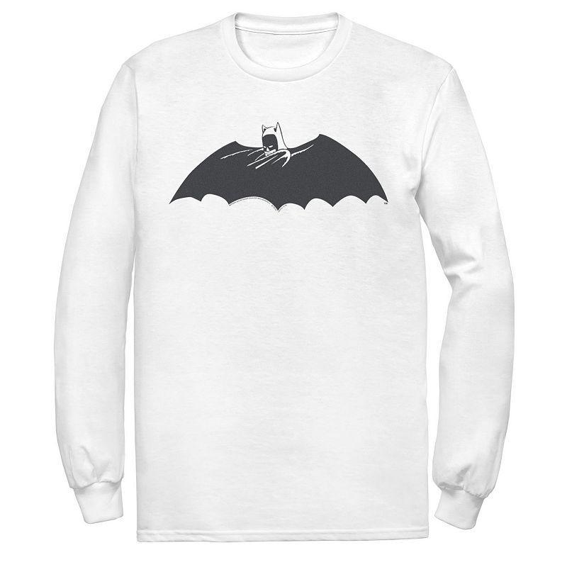 Mens DC Comics Batman Side Portrait Logo Tee Product Image