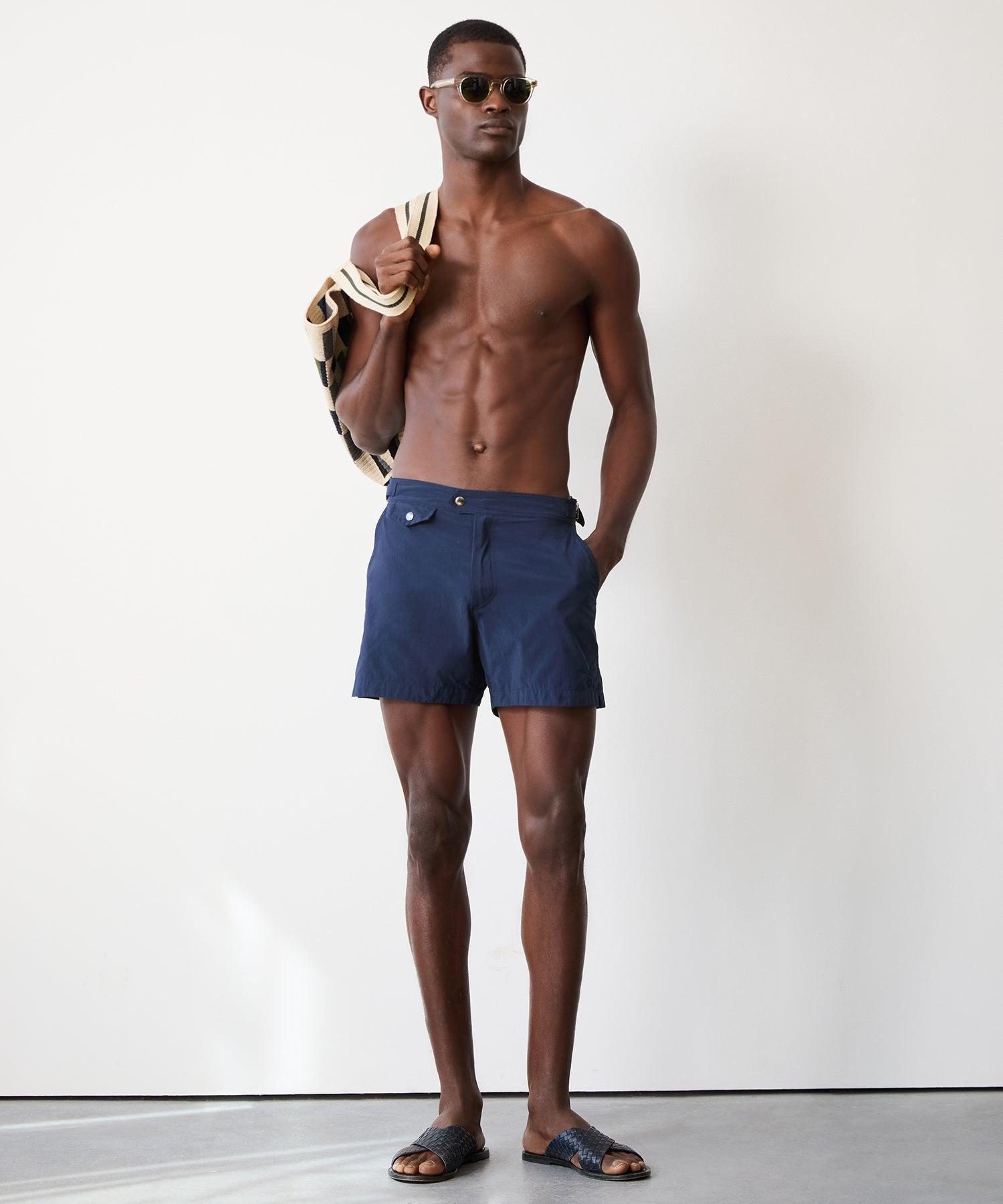 Riviera Swim Short in Navy Product Image