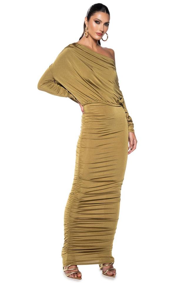 READY FOR IT SLINKY LONG SLEEVE MULTIWAY MAXI DRESS Product Image