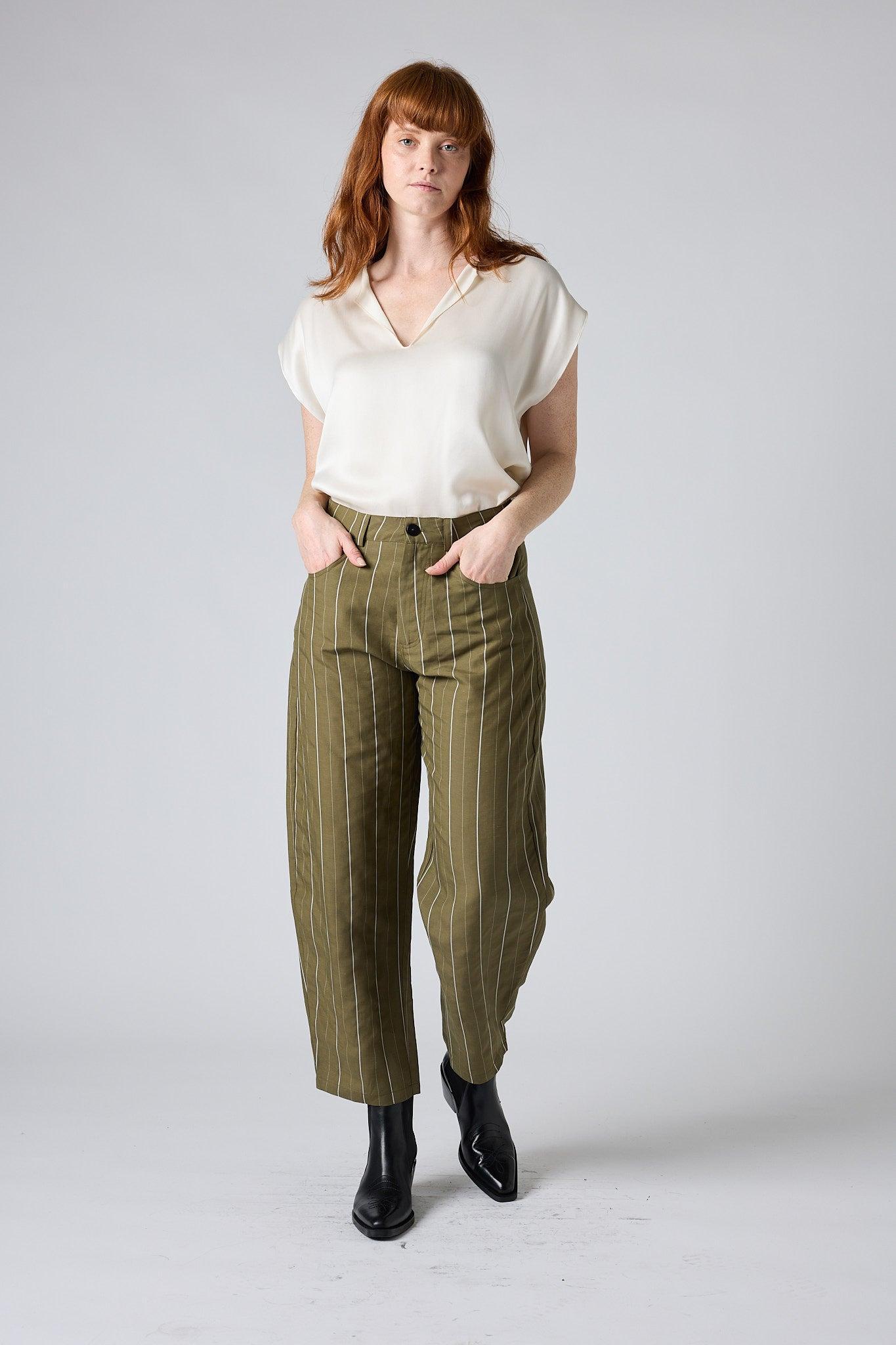 The Barrel Leg Pants Product Image