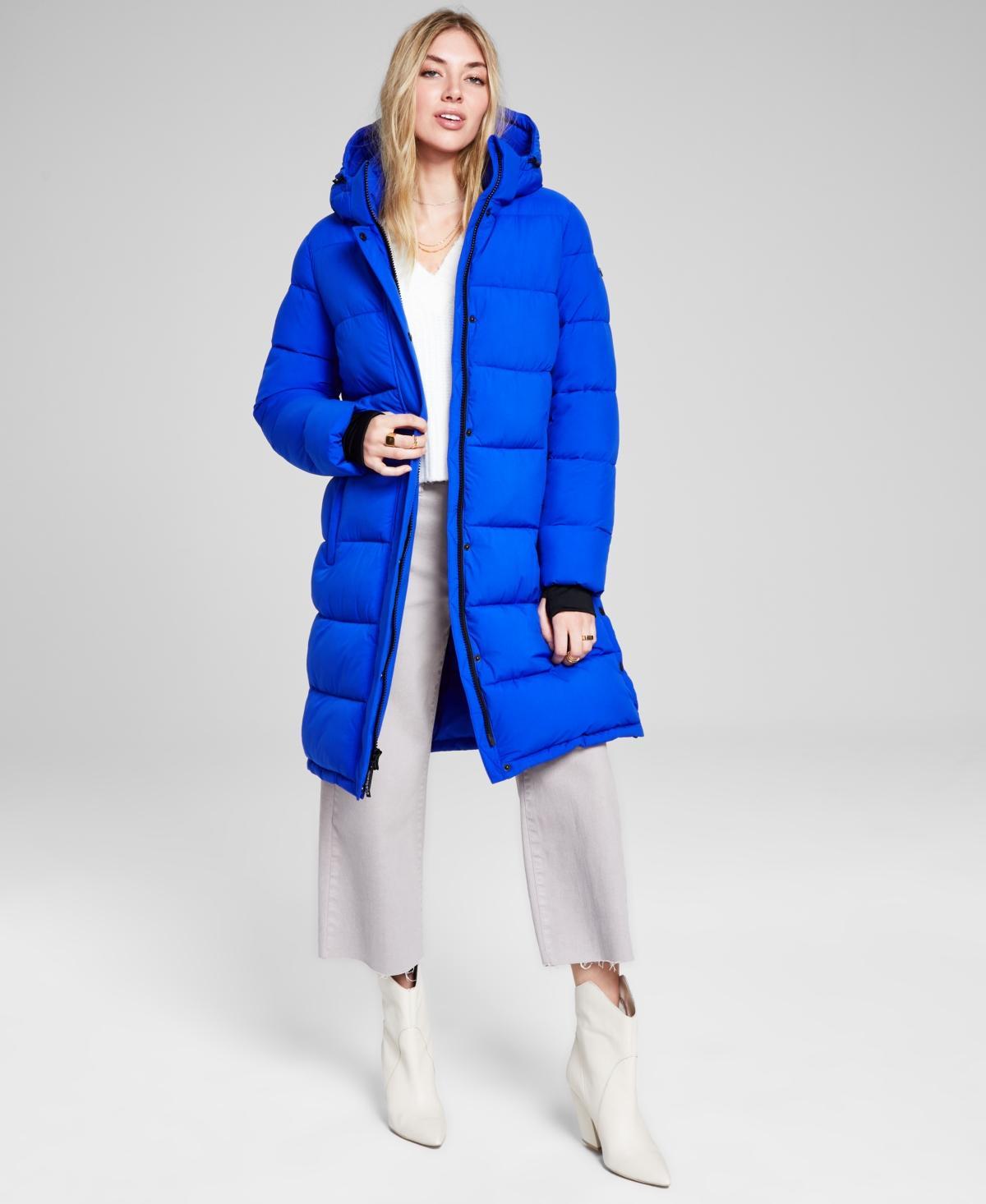 BCBGeneration Womens Hooded Puffer Coat, Created for Macys Product Image