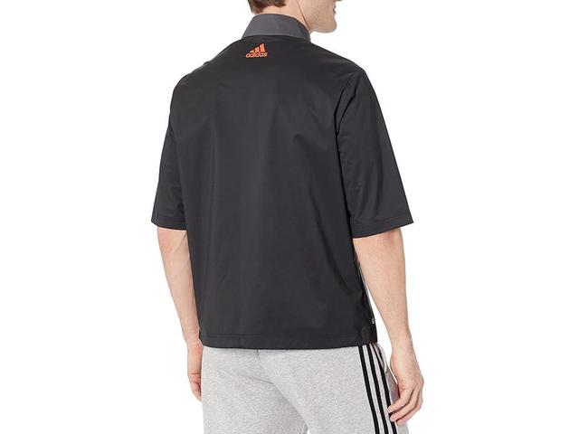 adidas Golf Provisional Short Sleeve Rain Jacket Men's Clothing Product Image