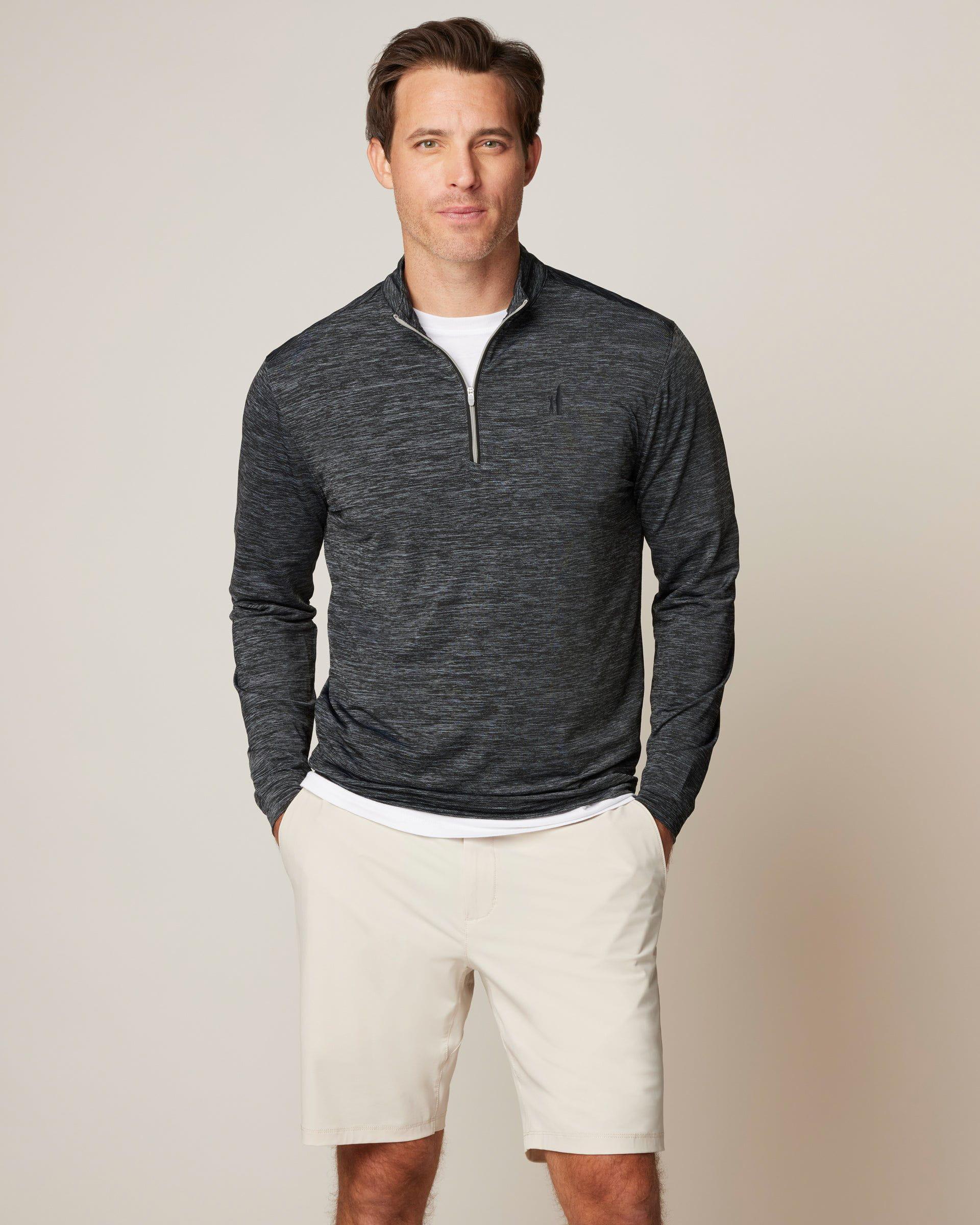 johnnie-O Glades Performance 1/4 Zip Pullover - Front Logo Product Image