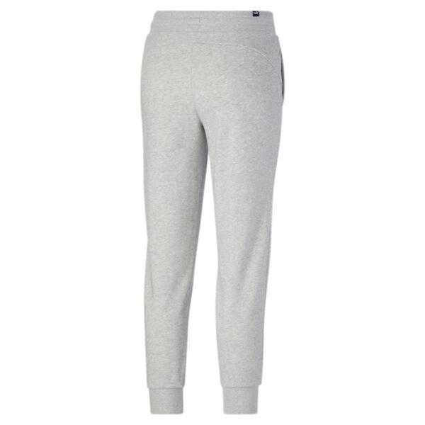 PUMA Essentials Women's Sweatpants in Light Grey Heather/Black, Size XL Product Image