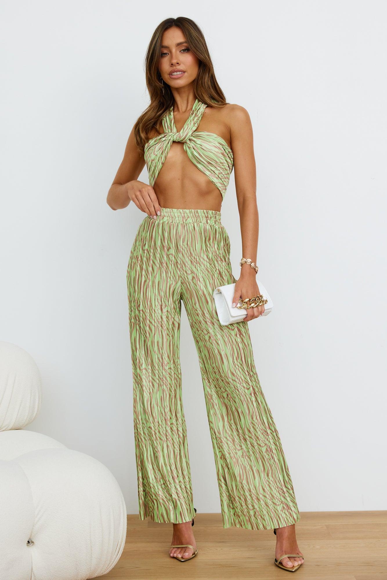 Loveline Pants Green Product Image