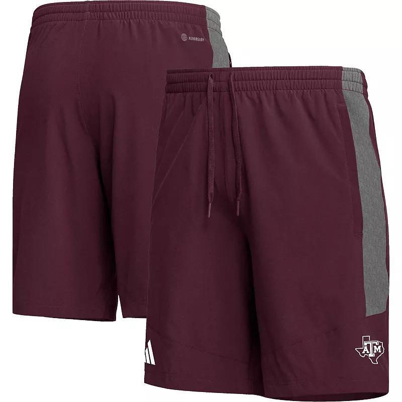 Mens adidas Maroon Texas A&M Aggies AEROREADY Shorts Product Image