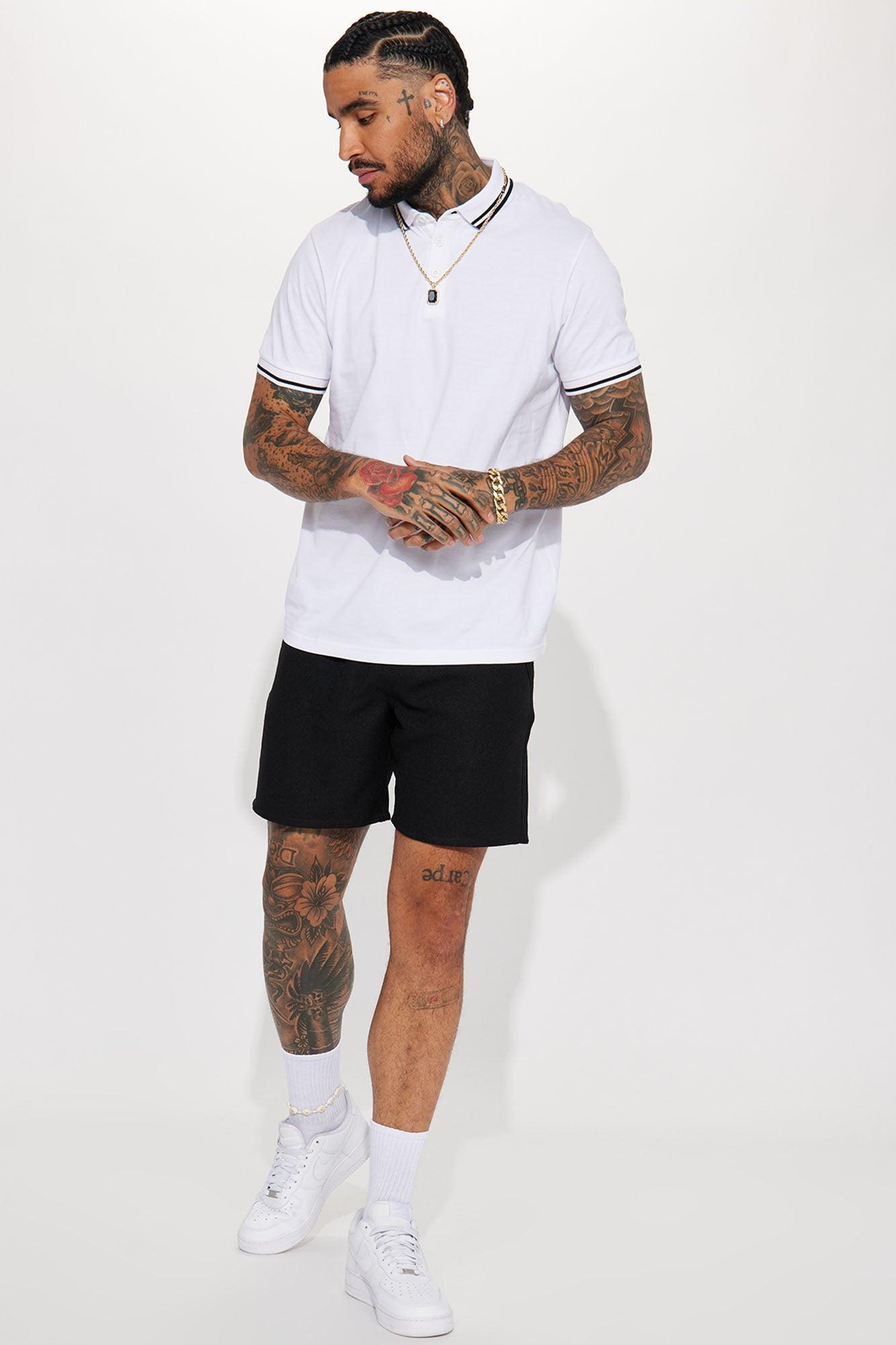 Wilson Short Sleeve Polo - White Product Image