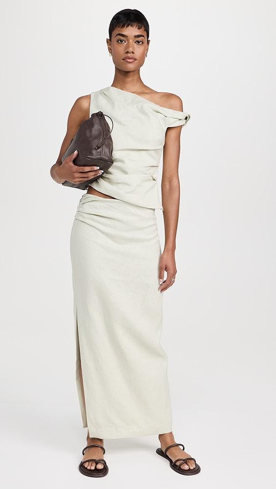 SIR. Iris Asymmetric Midi Skirt | Shopbop Product Image