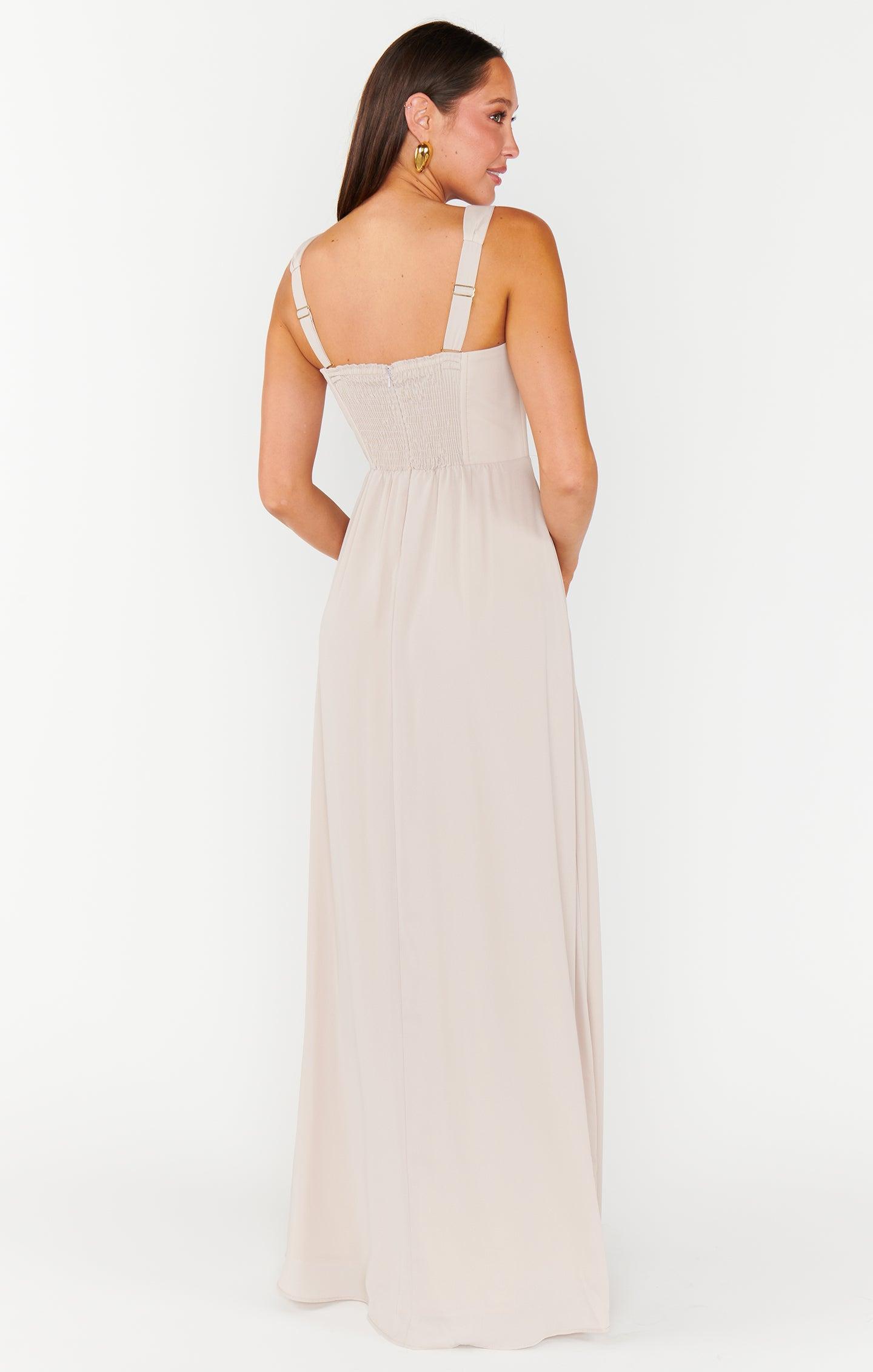 Nina Maxi Dress ~ Show Me the Ring Crisp Product Image