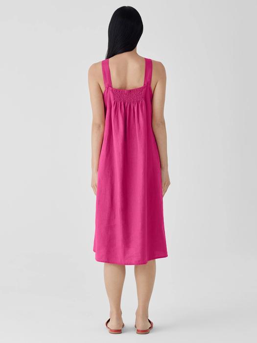 Organic Linen Square Neck Dress Product Image