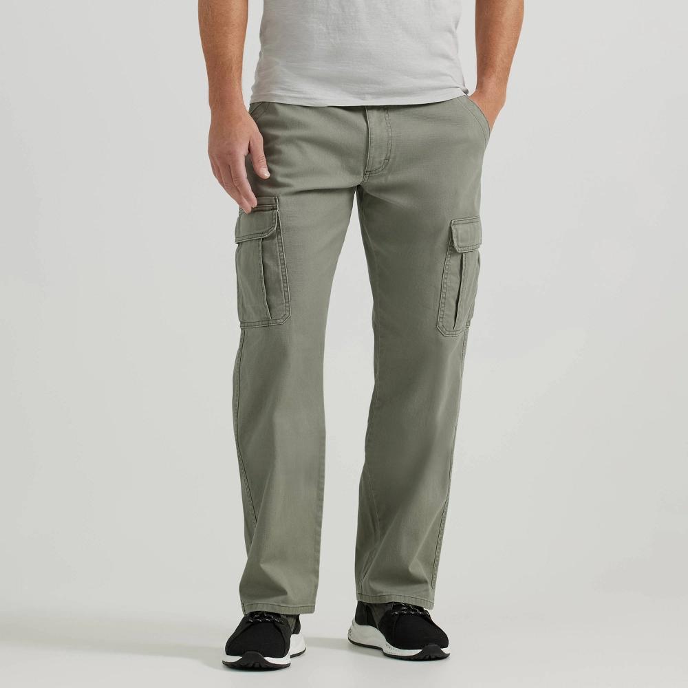 Wrangler Men's ATG Relaxed Cargo Pants - Dusty Olive 32x32 Product Image