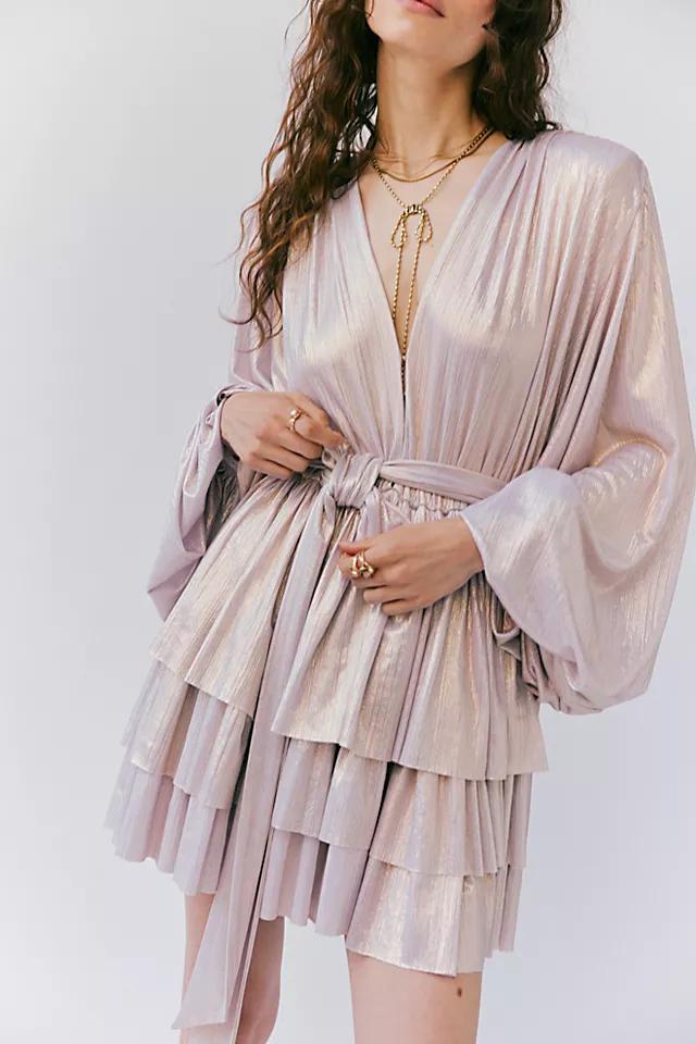 Bronx and Banco Bedouin Metallic Mini Dress Product Image