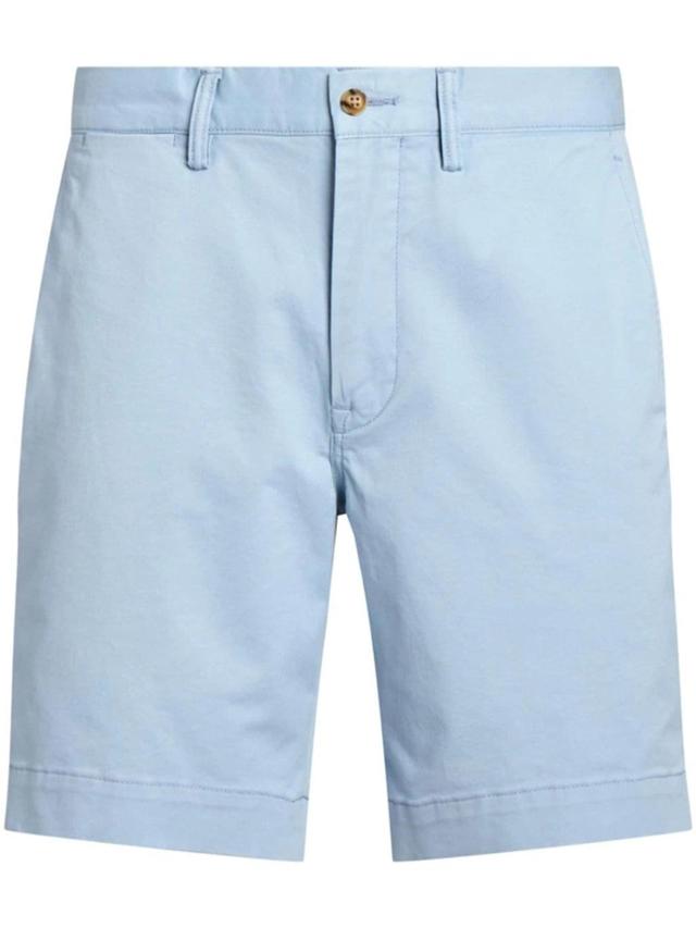 Polo Pony Embroidered Shorts In Blue Product Image